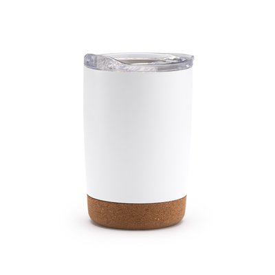 Vaso acero inox doble pared y base antideslizante