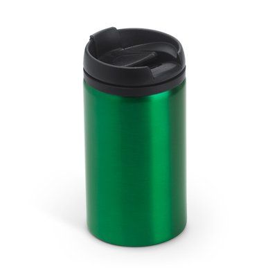 Vaso de acero inoxidable 290 ml con tapa Verde Helecho