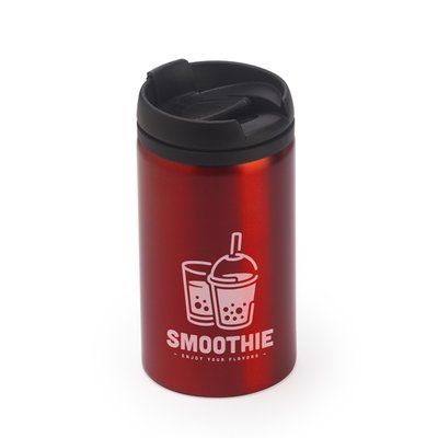 Vaso de acero inoxidable 290 ml con tapa