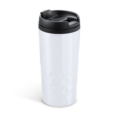 Vaso de acero inoxidable 310 ml con tapa
