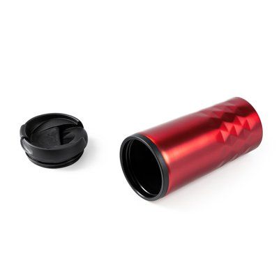 Vaso de acero inoxidable 310 ml con tapa