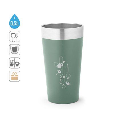 Vaso de acero inoxidable 540mL