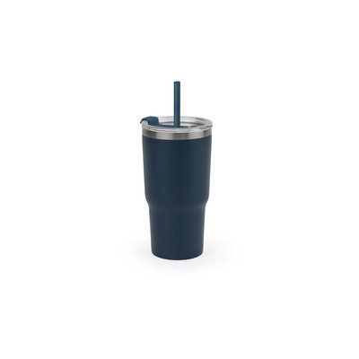 Vaso de Acero Inoxidable 600ml Azul Marino