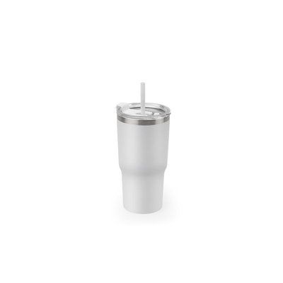 Vaso de Acero Inoxidable 600ml Blanco