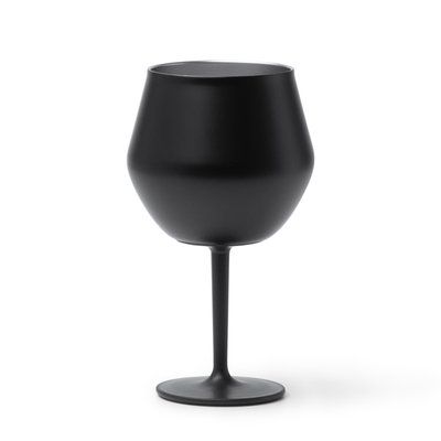 Vaso de acero inoxidable con soporte extraíble Negro