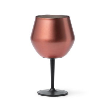 Vaso de acero inoxidable con soporte extraíble Rosa Dorado Talla Única Adulto