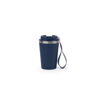 Vaso de acero con tapa hermética Azul Marino