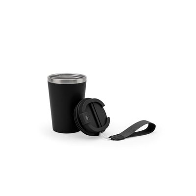 Vaso de acero con tapa hermética