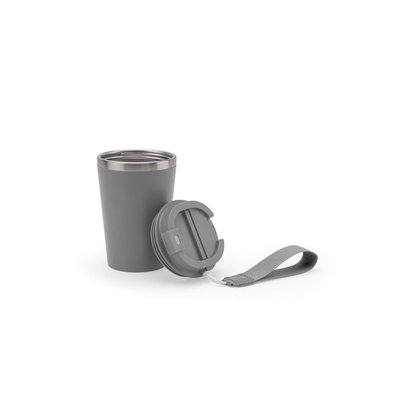Vaso de acero con tapa hermética