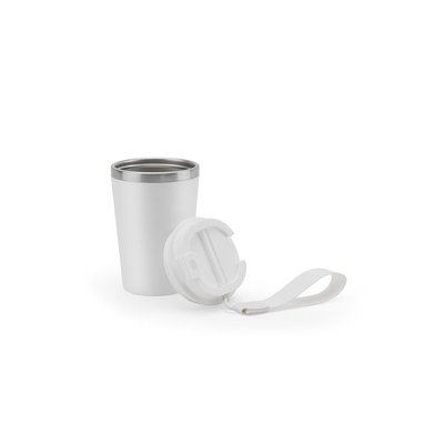 Vaso de acero con tapa hermética