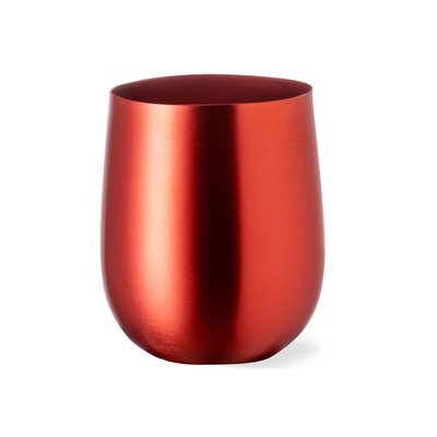 Vaso Aluminio 480ml Roj