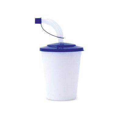 Vaso chiko infantil, plastico Azul