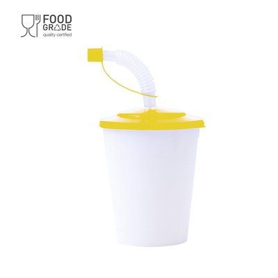 Vaso chiko infantil, plastico