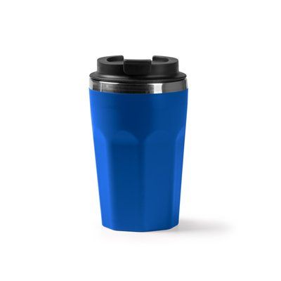 Vaso doble pared 400 ml con tapa y tapón Royal