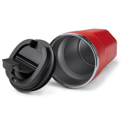 Vaso doble pared 400 ml con tapa y tapón