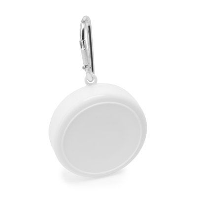 Vaso plegable con tapa y mosquetón 220 ml
