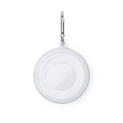 Vaso plegable con tapa y mosquetón 220 ml