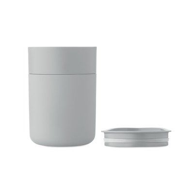 Vaso de PP 330ml con tapa
