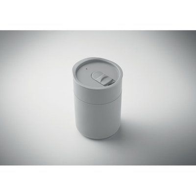 Vaso de PP 330ml con tapa