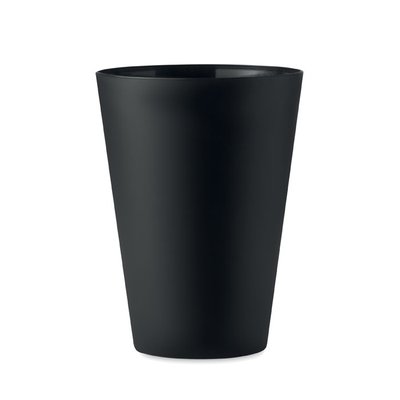 Vaso PP Reutilizable Eventos 300ml Negro