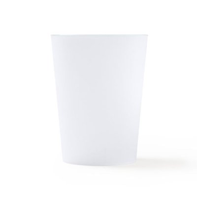 Vaso reutilizable de 500 ml en PP flexible