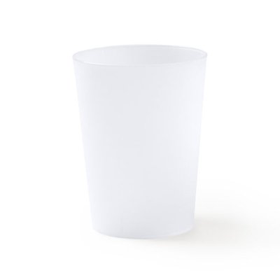 Vaso reutilizable de 500 ml en PP flexible