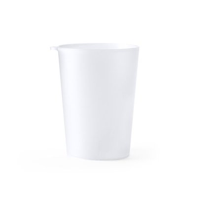 Vaso reutilizable de 500ml con argolla