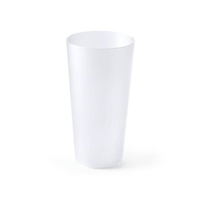 Vaso reutilizable y flexible de 400ml