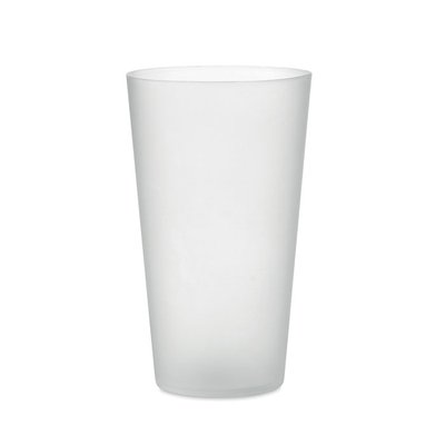 Vaso Reutilizable PP 500ml Translúcido