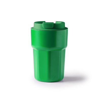 Vaso térmico de 350 ml de acero inoxidable Verde Helecho Talla Única Adulto