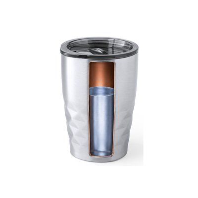 Vaso Térmico 350ml Aislamiento Cobre 24h Frío