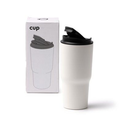 Vaso térmico 600 ml con tapa de seguridad