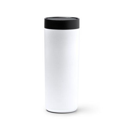 Vaso térmico de acero con doble pared Blanco TALLA ÚNICA ADULTO