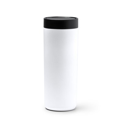 Vaso térmico de acero con doble pared Blanco