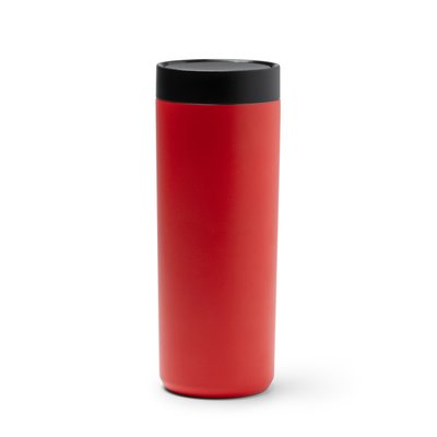 Vaso térmico de acero con doble pared Rojo