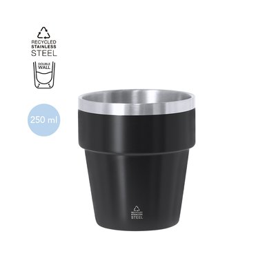 Vaso térmico acero reciclado 250 ml