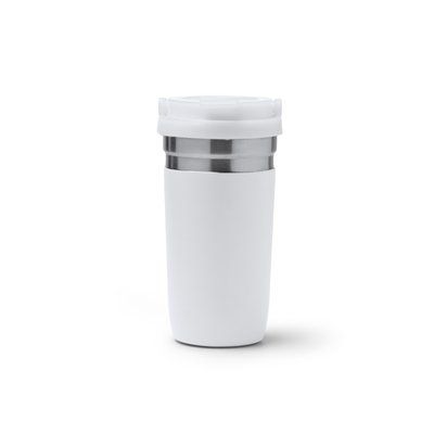 Vaso térmico con asa de 550ml Blanco