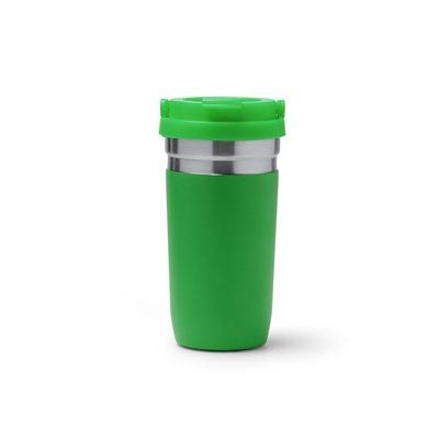 Vaso térmico con asa de 550ml Verde Helecho Talla Única Adulto