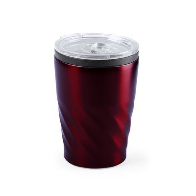Vaso Térmico Inox. con Tapón Dosificador Roj