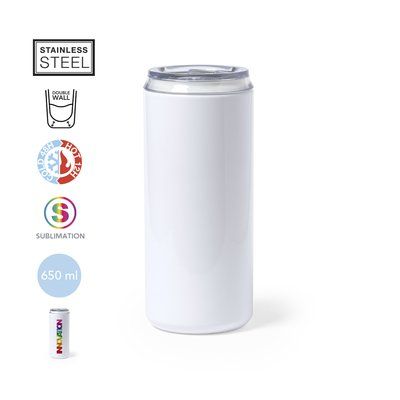 Vaso Térmico Sublimación con Tapa