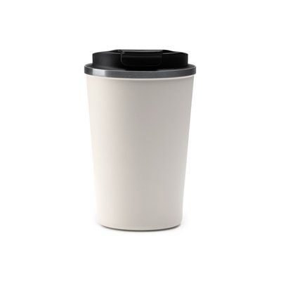 Vaso térmico con tapa rosca y antideslizante Blanco Vintage Talla Única Adulto