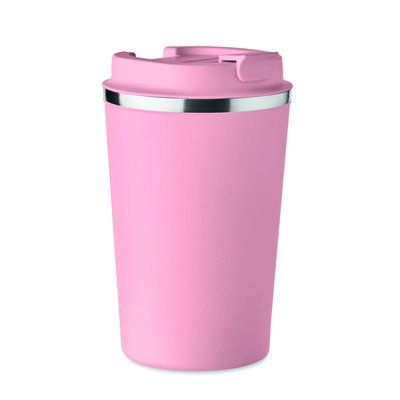 Vaso Termo Inox de Viaje 350ml Rosa Bebé