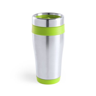 Vaso termo personalizado de acero inox. brillante (450 ml) Vec