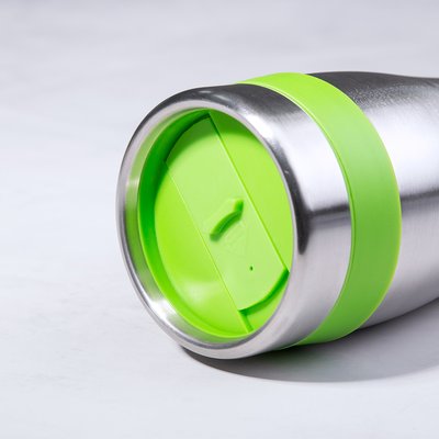 Vaso termo personalizado de acero inox. brillante (450 ml)