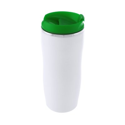 Vaso termo personalizado de acero inox. con tapa (400 ml)