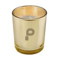 Vela Aromática Bergamota 85gr Vaso Dorado