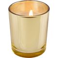 Vela Aromática Bergamota 85gr Vaso Dorado