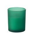 Vela de cera vegetal 80 gr mecha madera Verde