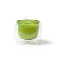 Vela de cera vegetal con aroma a vainilla Verde Helecho Talla Única Adulto