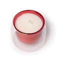 Vela de cera vegetal con aroma a vainilla